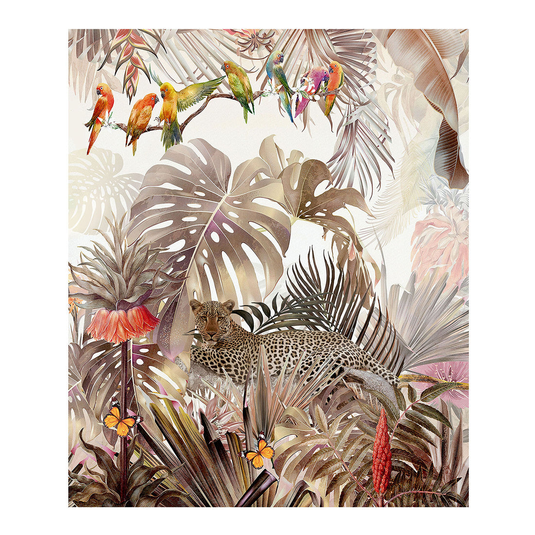 Plaid in Velluto CASA ANVERSA - Savana Leopardo