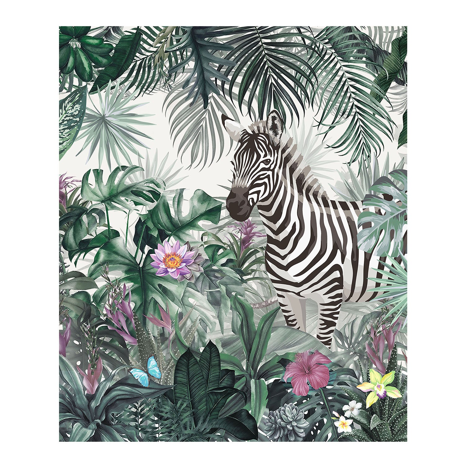 Plaid in Velluto CASA ANVERSA - Savana Zebra