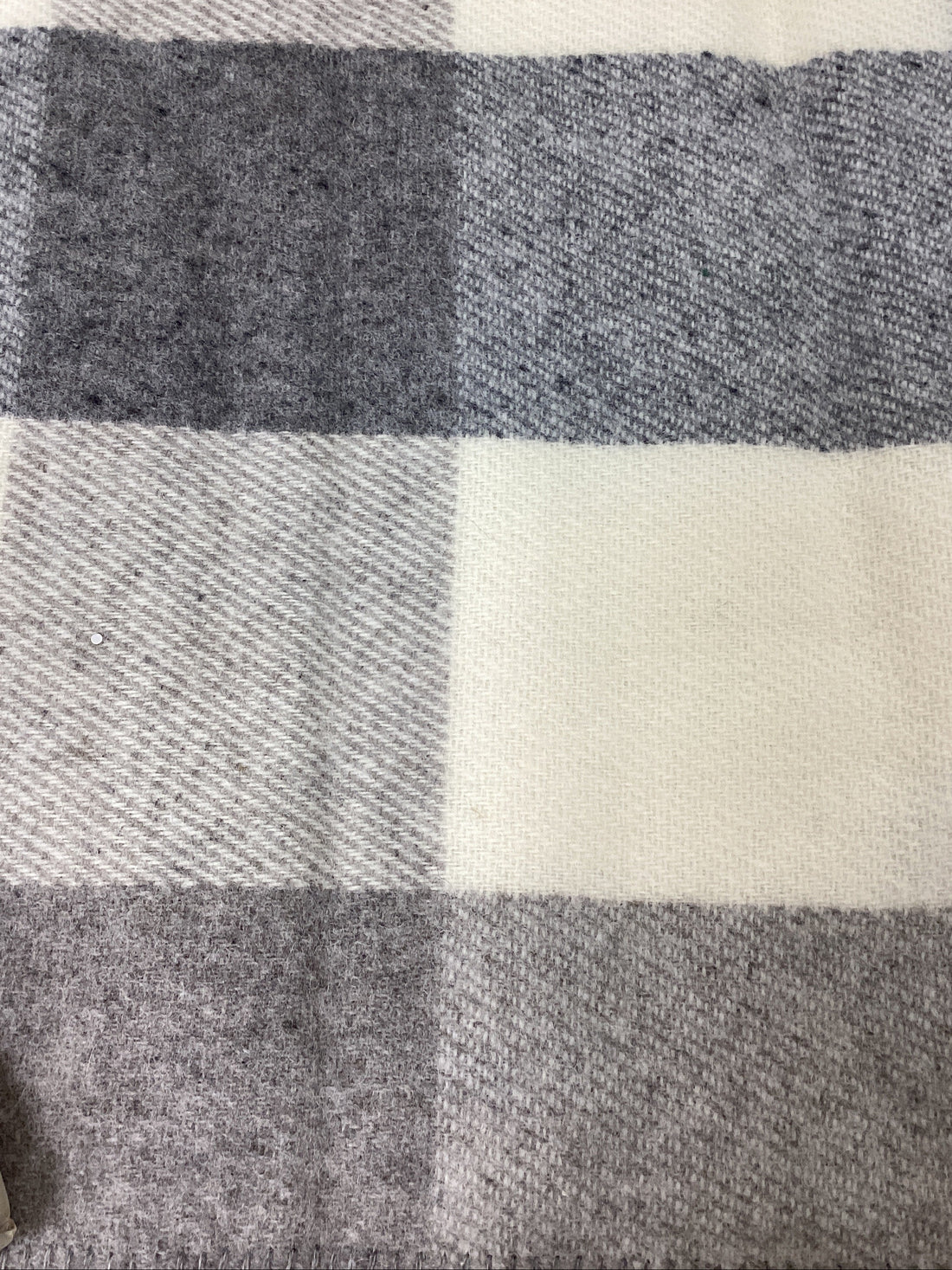 Coperta in Lana Vergine LANEROSSI - Adamello Check