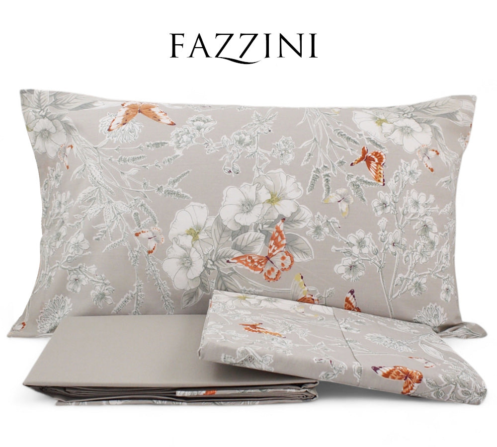 Completo Lenzuola Copriletto FAZZINI - Farfalle