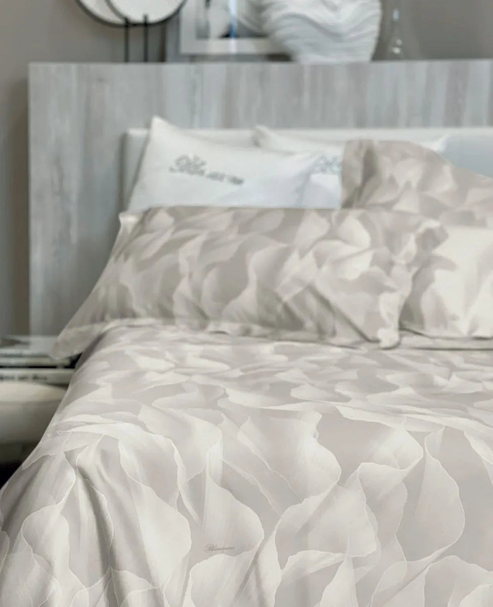 Completo Lenzuola effetto Copriletto Matrimoniale BLUMARINE - Very Vamp beige