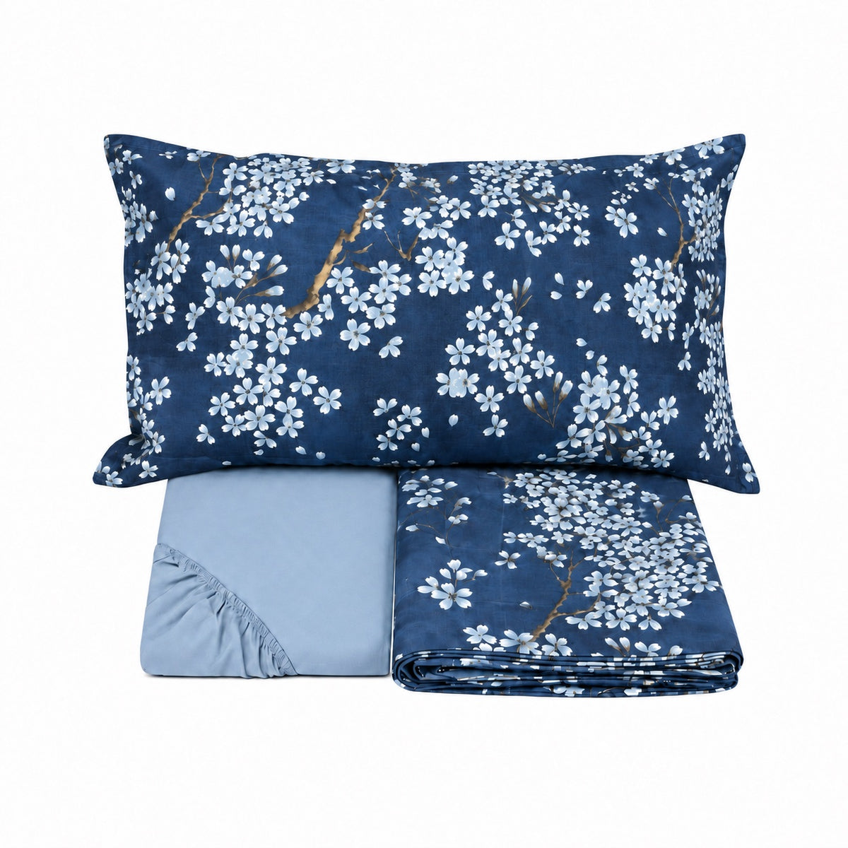 Completo Lenzuola in Flanella di Cotone FAZZINI - Kimono