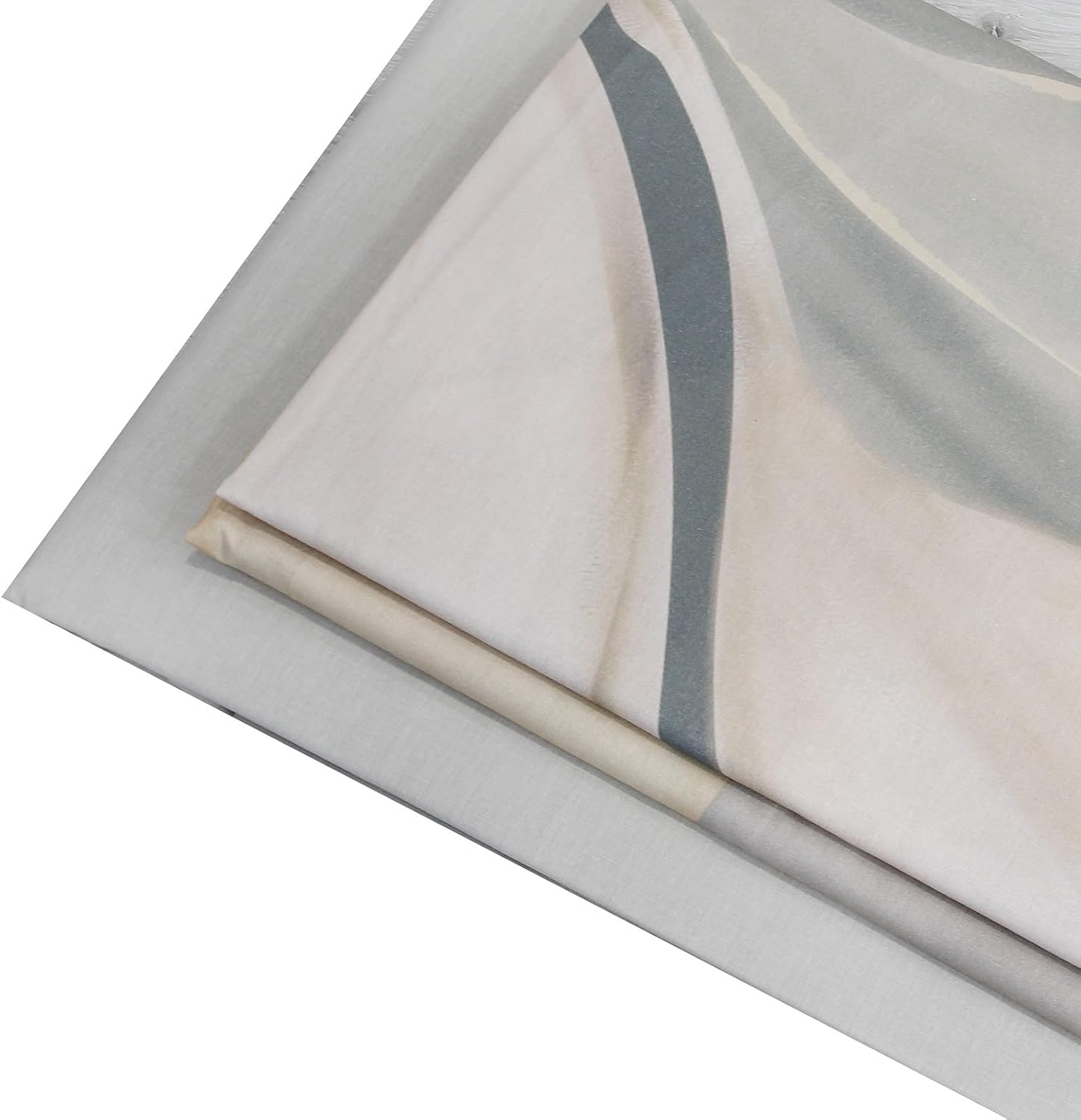 Completo Lenzuolo Copriletto in Cotone GABEL Trendy - Majestic Conchiglia