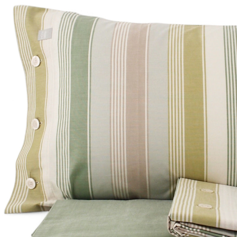 Completo Letto in Cotone Tinto in Filo BOSSI - Eric 8450 Martha O'Neil