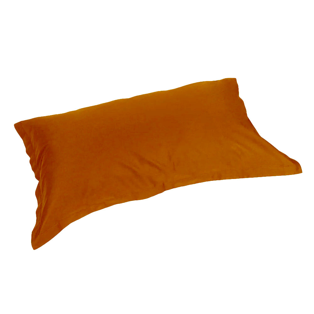 Pair of FAZZINI cotton satin pillowcases - Trecento
