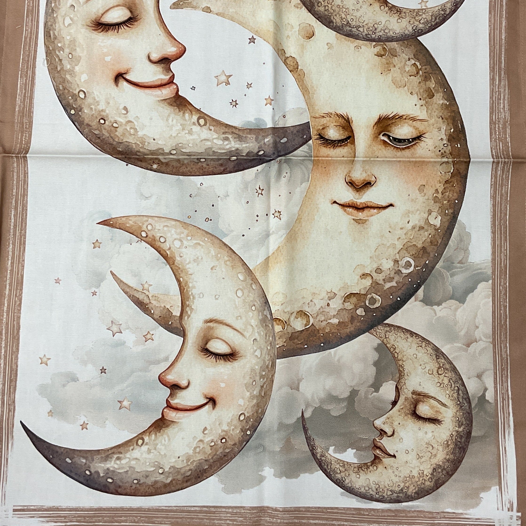 Strofinaccio in Cotone Panama Artissima TAG HOUSE - Sole Luna