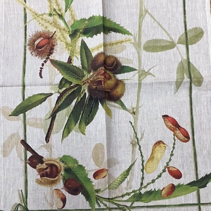 Pure Linen Tea Towel TUSCAN WEAVING - Arborea Castagna