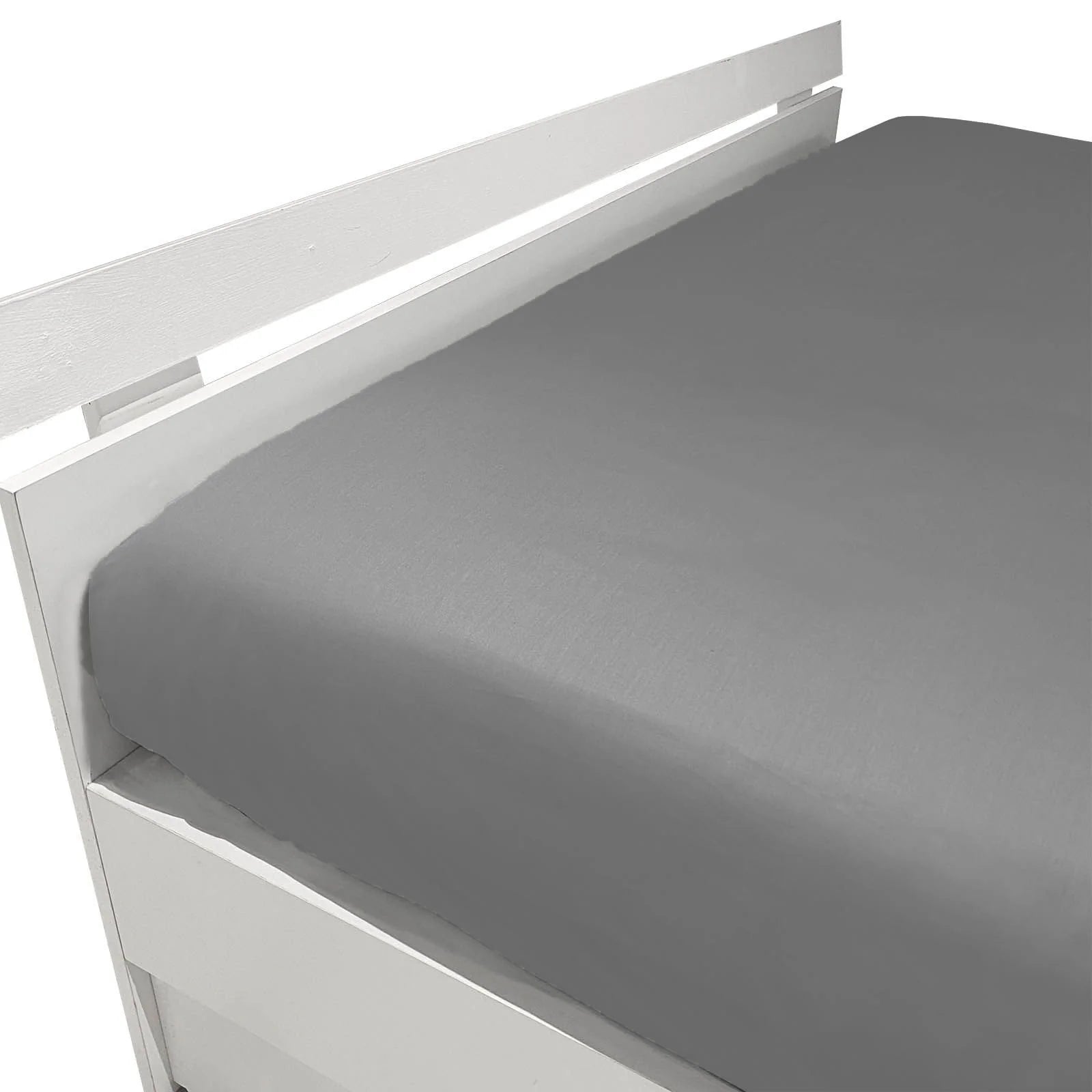 Fitted Sheet in Percale MIRABELLO - Louisiana Plain 