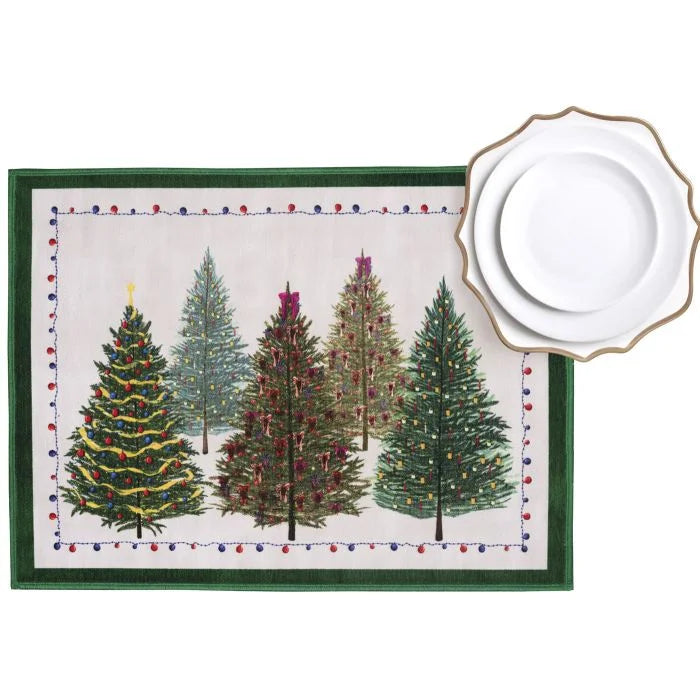 Set 2 Tovagliette Americane MyMat TESSITURA TOSCANA - Fairy trees