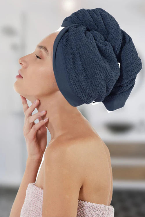Turbante per Capelli in Spugna MAISON SUCREE - Pepe