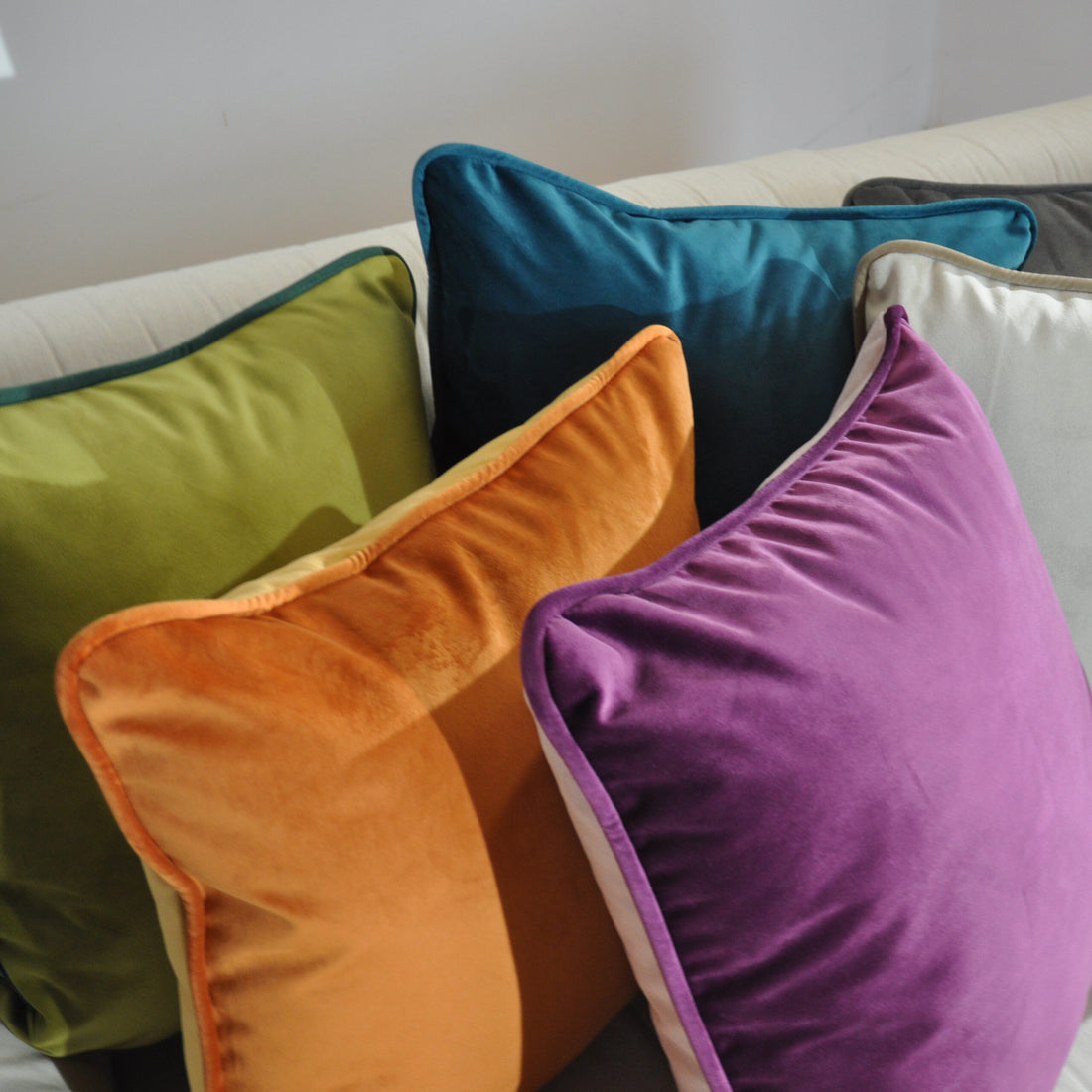 Cuscino Arredo in Velluto Double CASA ANVERSA - Lugano