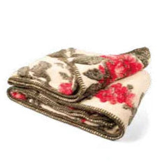 Coperta Plaid in Lana Cotta LANA ITALIA - Monalisa