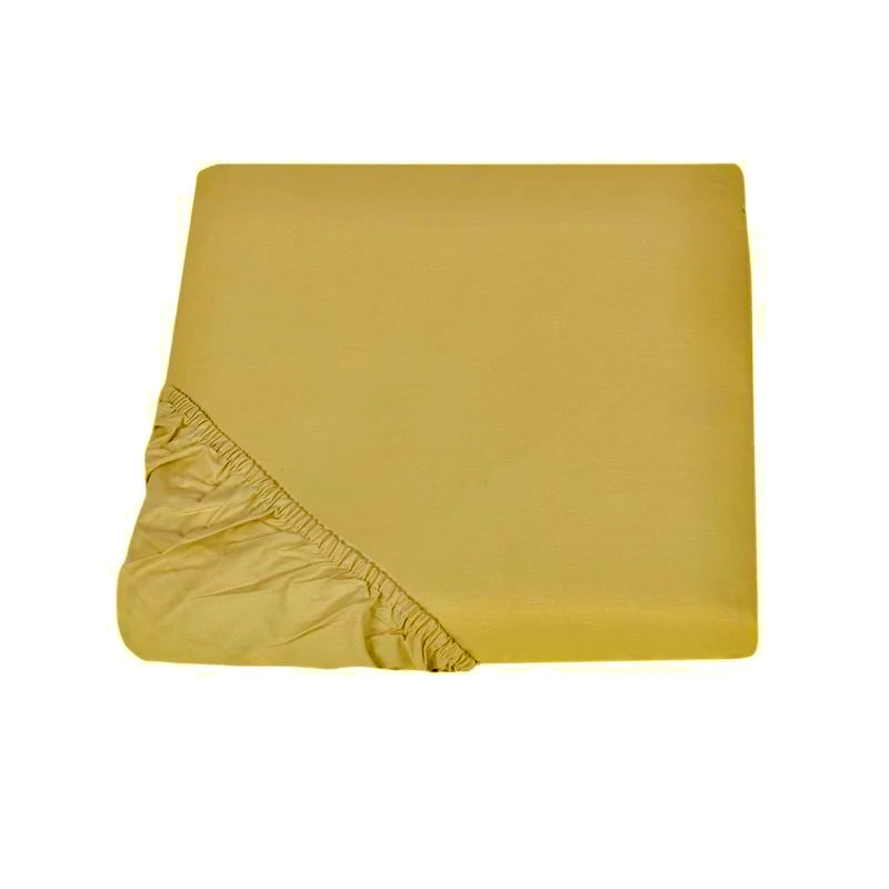 FAZZINI Cotton Percale Fitted Sheet - Arianna