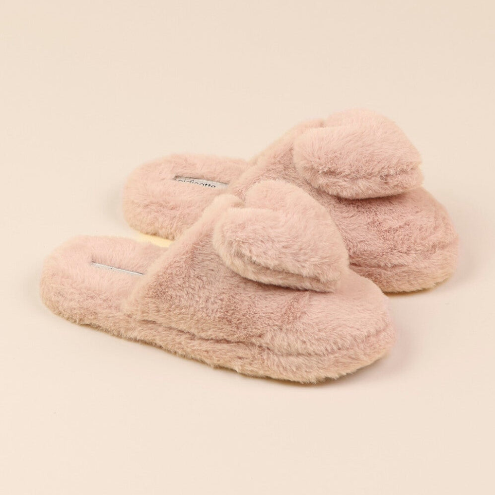 Pantofola Donna in Ecopelliccia NOI DI NOTTE - Heart