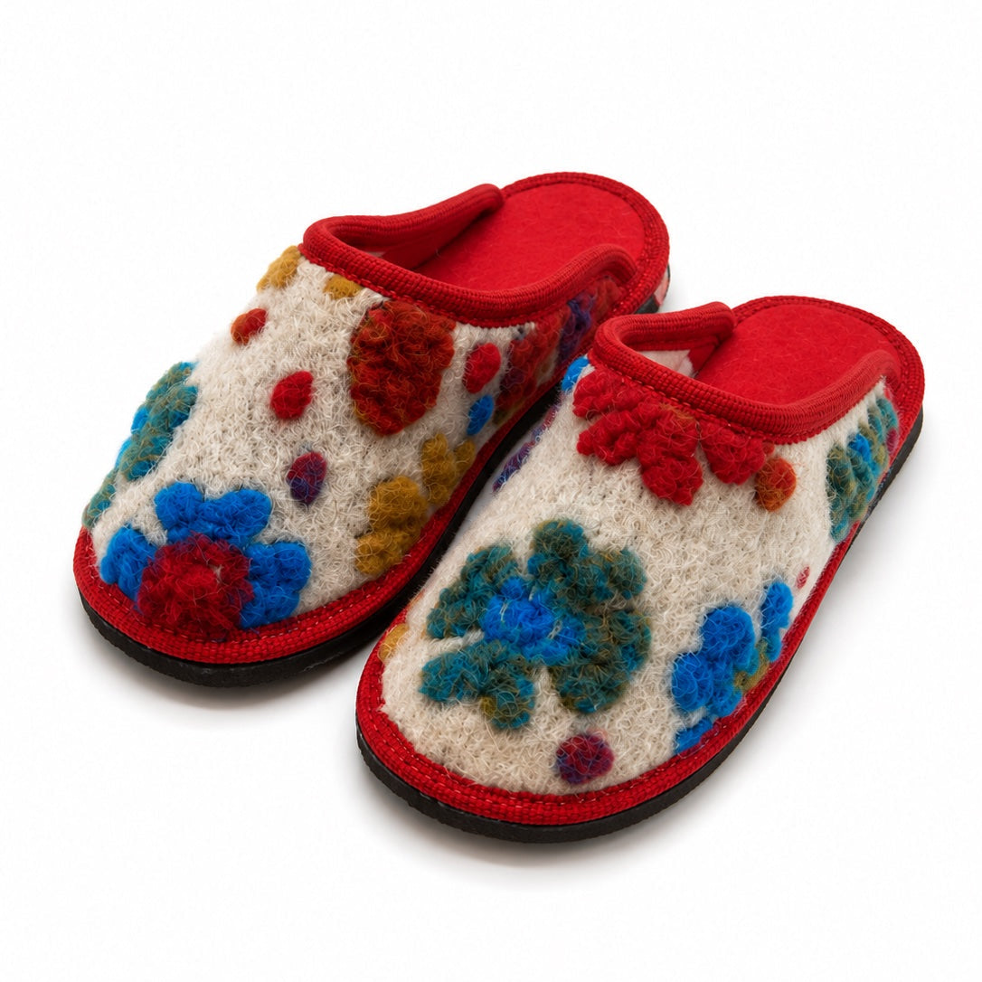 Pantofole in Lana Cotta LANA ITALIA - Margherita