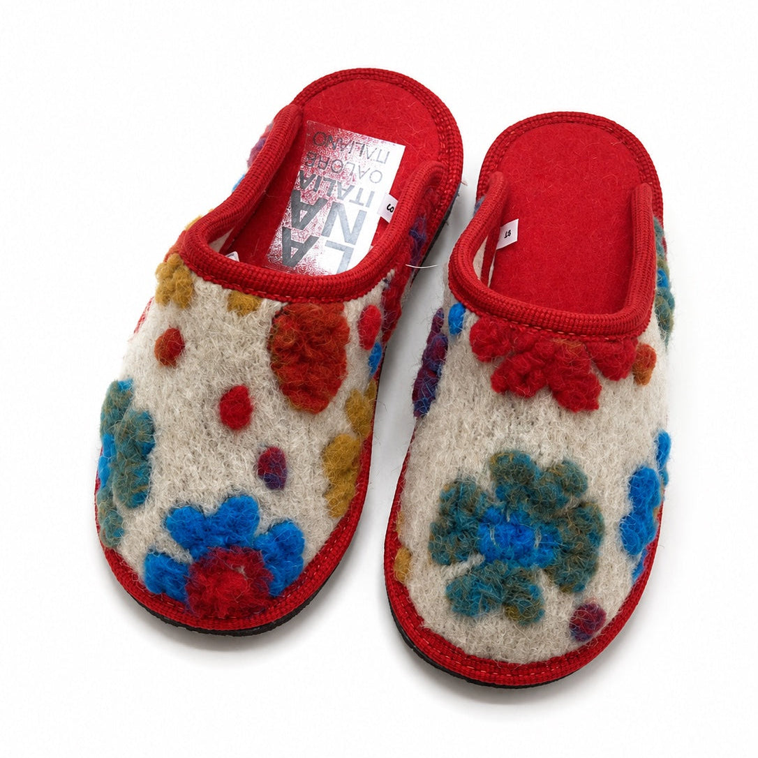 Pantofole in Lana Cotta LANA ITALIA - Margherita