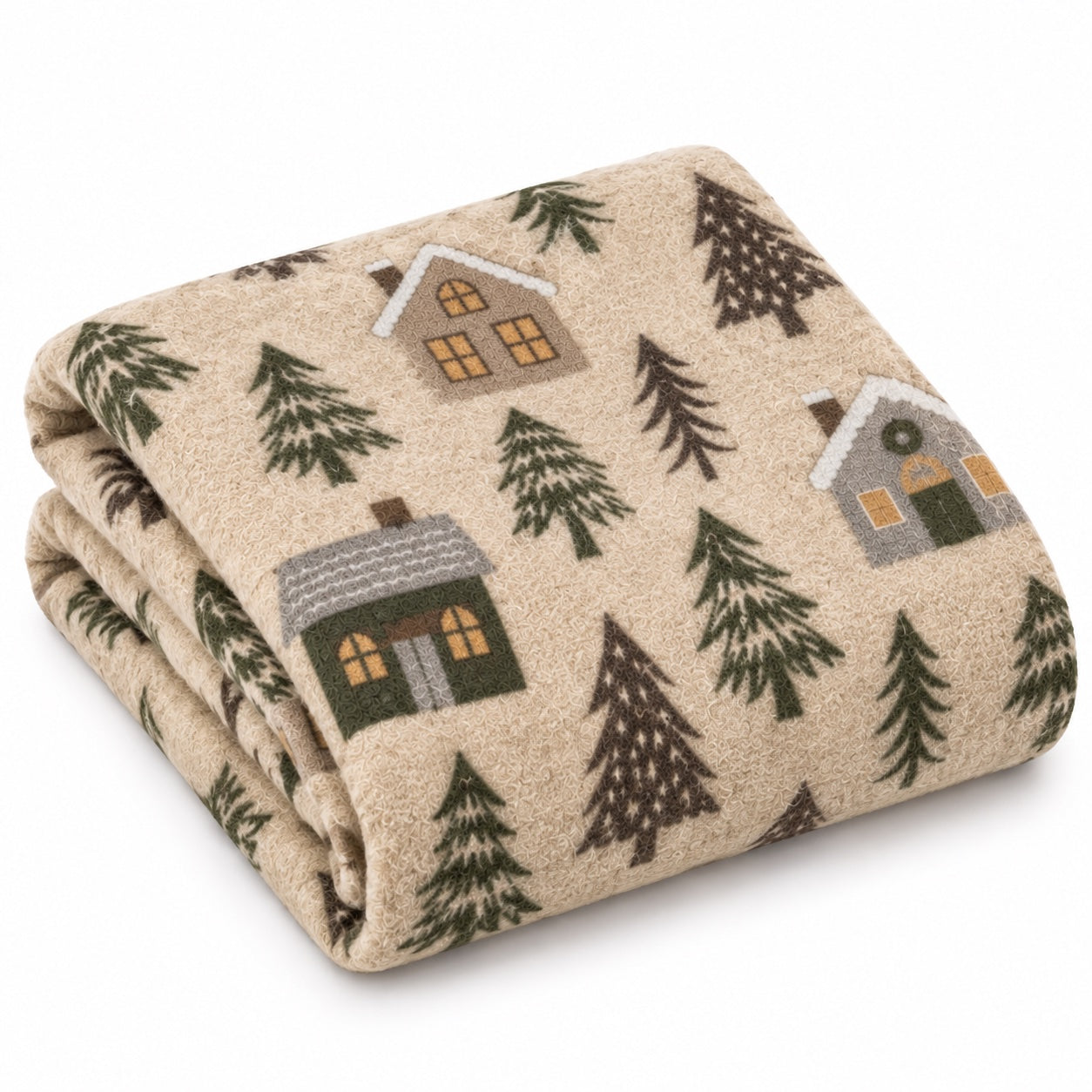 Plaid 130x160 Wool effect - Hytte