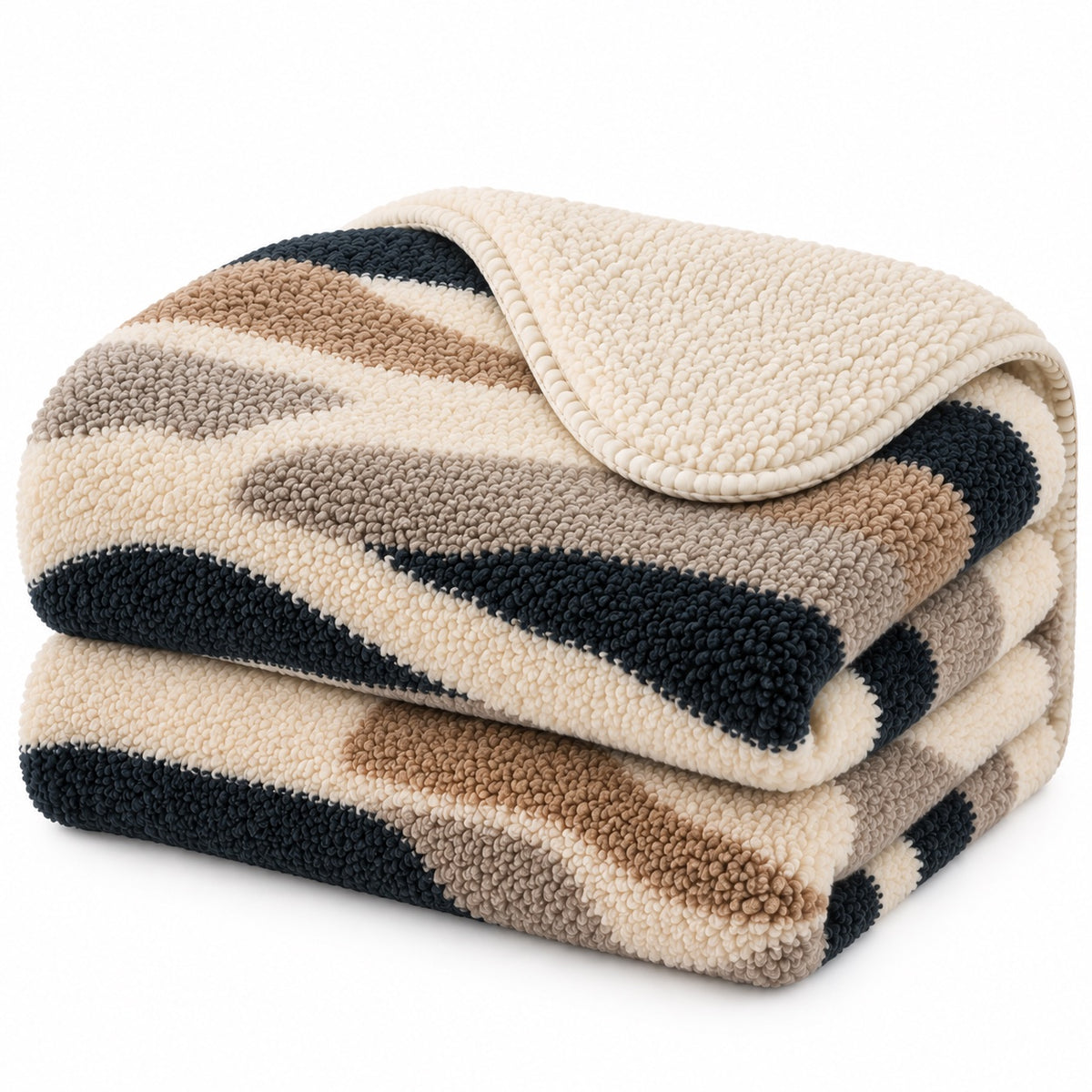 Plaid Coperta con Sherpa - Sandy