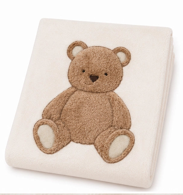 Plaid in caldo Pile con Applicazione MARYPLAID - Lord Teddy