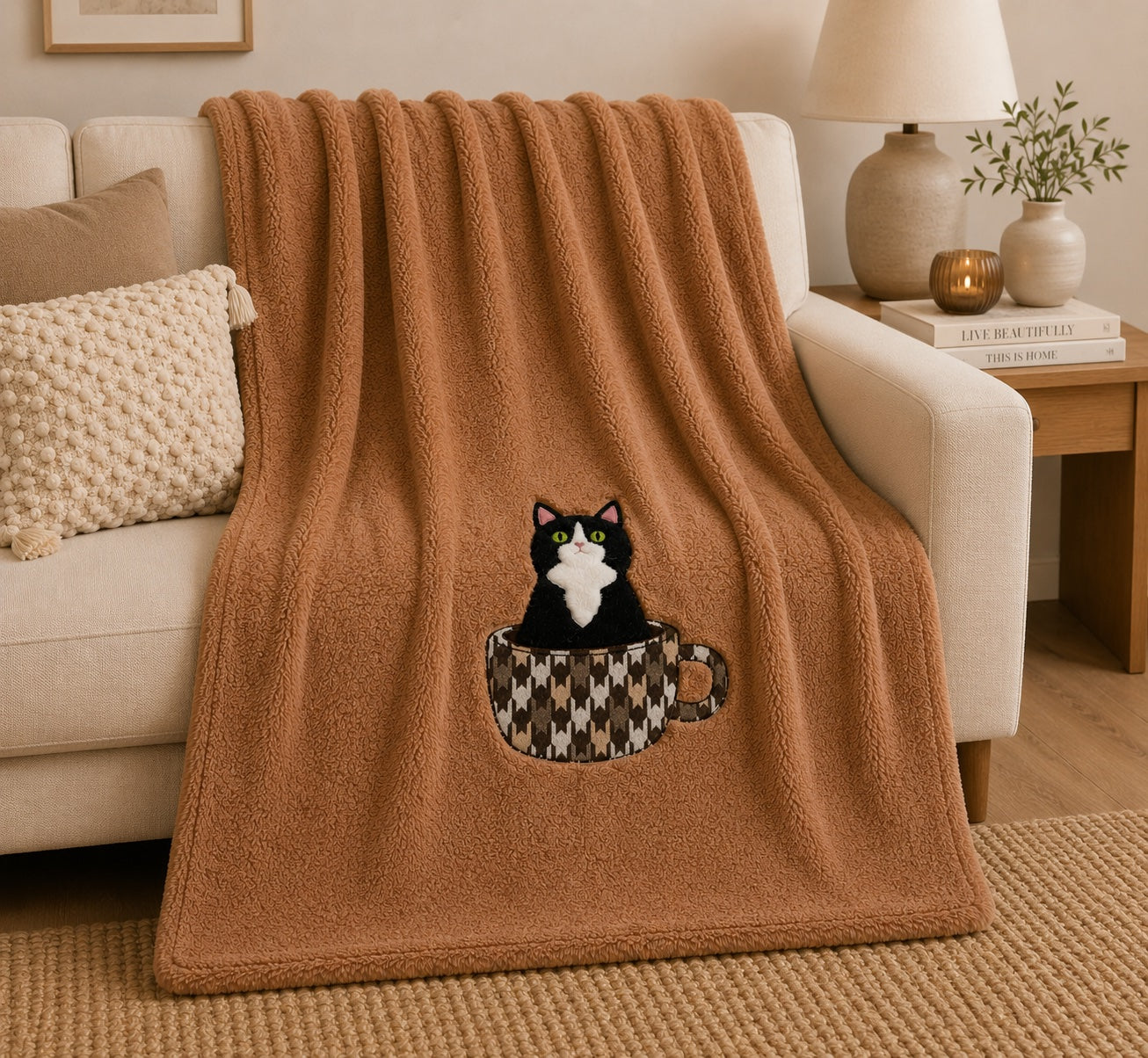 Plaid Pelliccia Bussy MARYPLAID - Morbidezza d'Autunno