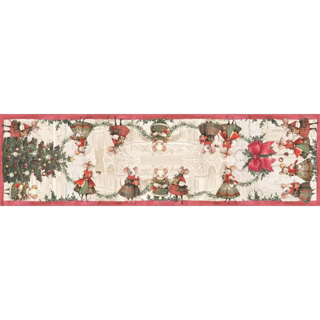 Runner da Tavola BLANC MARICLO' - Collezione Favola di Natale