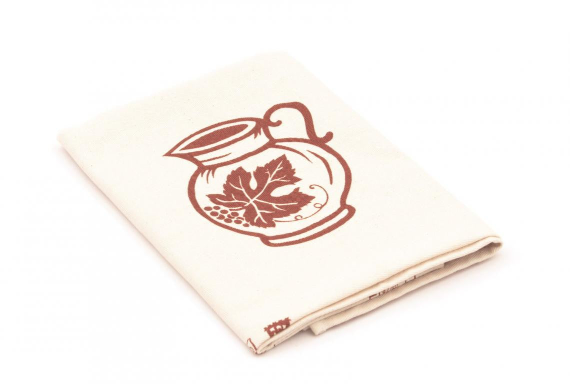 Tea towel with Romagna print