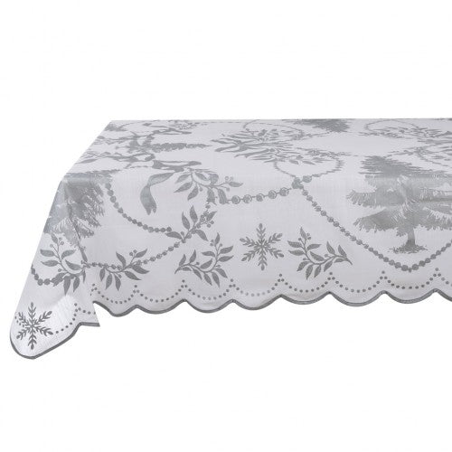 Runner BLANC MARICLO' - Shiny Christmas