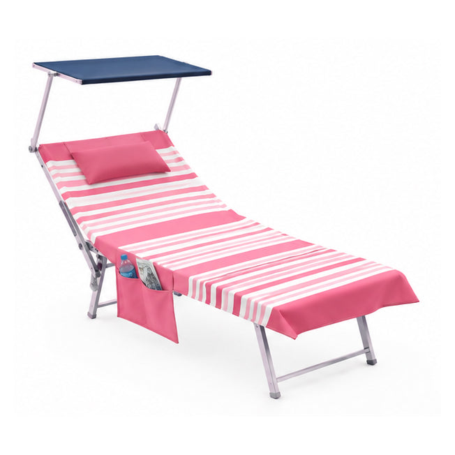 Telo mare Coprilettino Fouta in Cotone con Cuscino - Aruba