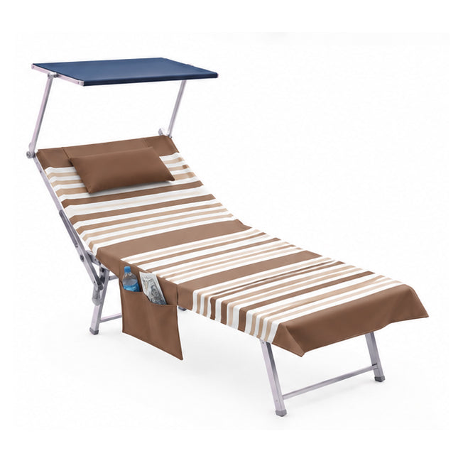 Telo mare Coprilettino Fouta in Cotone con Cuscino - Aruba