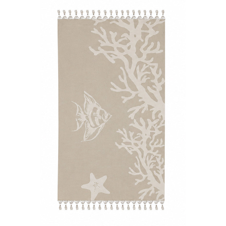 Telo mare Fouta Doppiato in Cotone - Taylor
