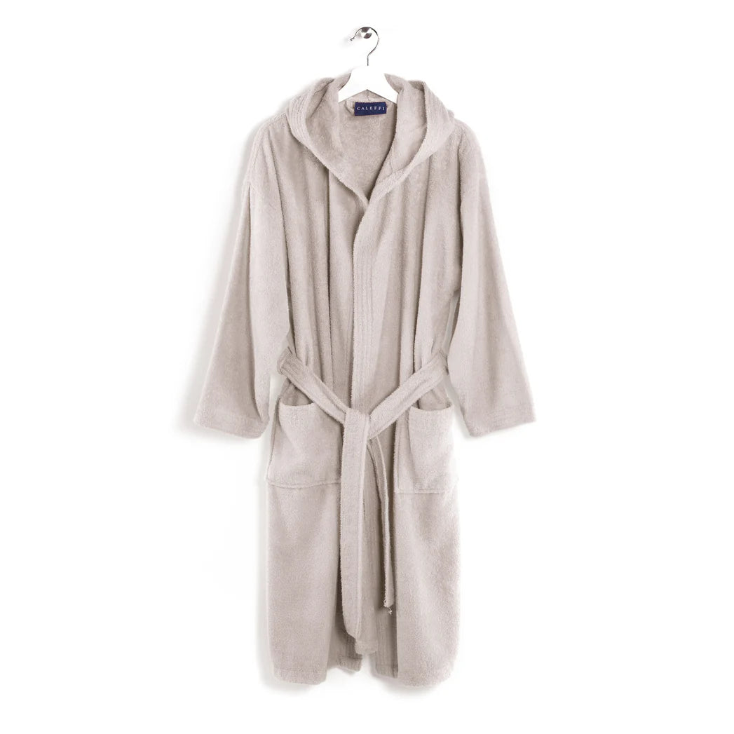 Accappatoio in Spugna Cotone Unisex CALEFFI - Microspugna Minorca