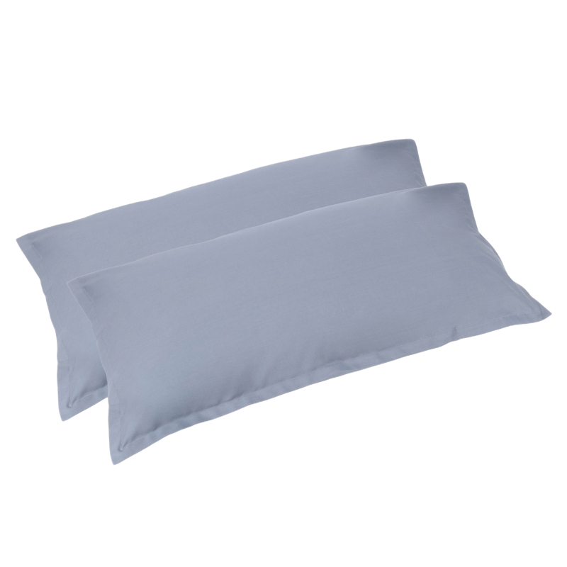 Pair of FAZZINI Cotton Percale Pillowcases - Arianna