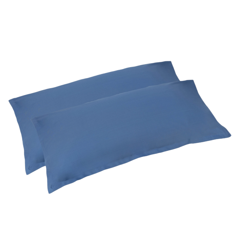 Pair of FAZZINI Cotton Percale Pillowcases - Arianna