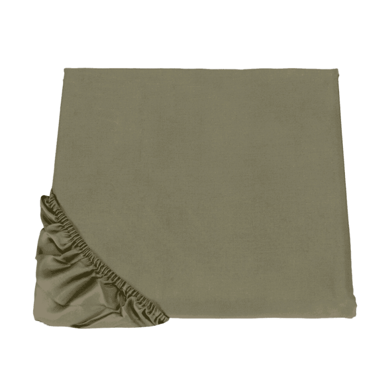 FAZZINI Cotton Percale Fitted Sheet - Arianna