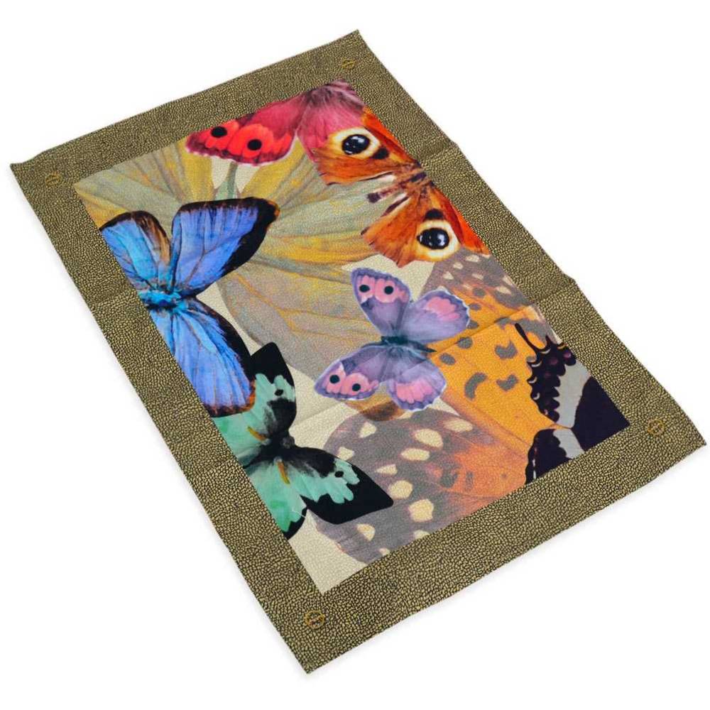 Strofinaccio da Cucina in Cotone e Stampa Digitale BORBONESE - Butterfly