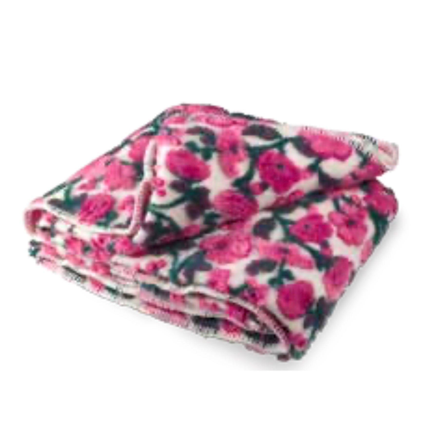 Plaid Blanket in Boiled Wool LANA ITALIA - Camellia 