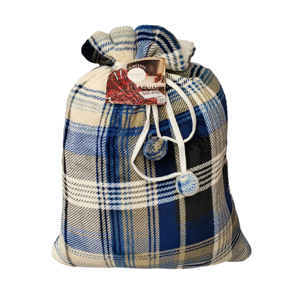 Plaid Sherpa con Sacco contenitore - Cervinia
