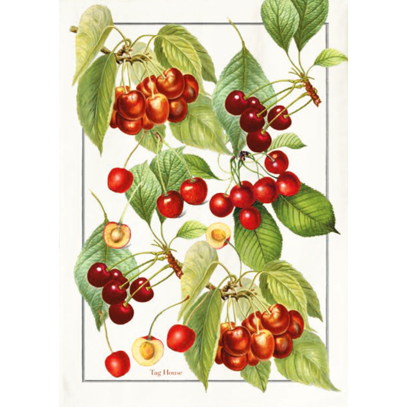 Strofinaccio in Cotone Panama Artissima TAG HOUSE - Ciliegie