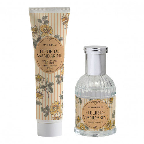 Cofanetto regalo con Profumo e Crema Mani MATHILDE M. - Fleur de Mandarine