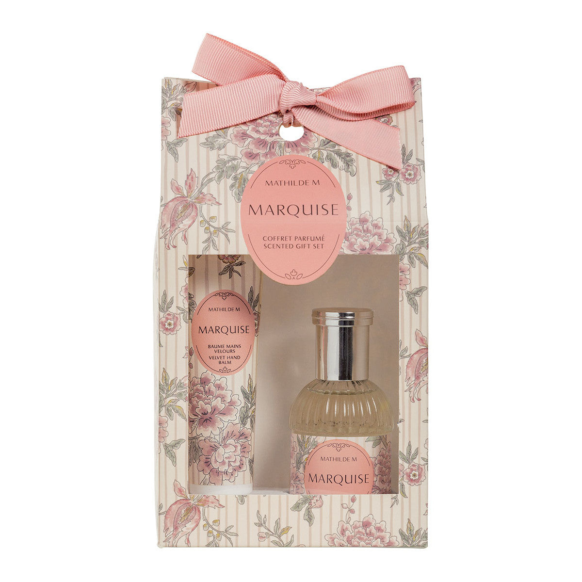 Cofanetto regalo con Profumo e Crema Mani MATHILDE M. - Marquise