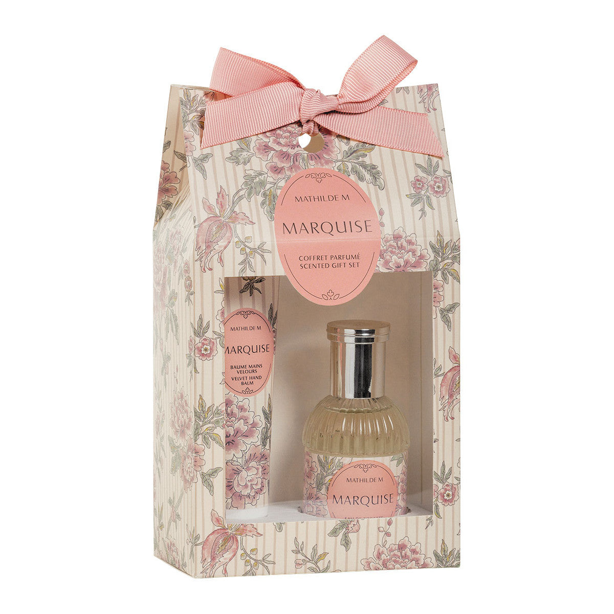 Cofanetto regalo con Profumo e Crema Mani MATHILDE M. - Marquise