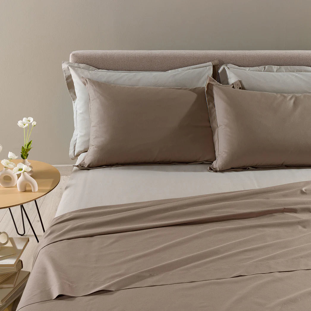 Completo Lenzuola in Lyocell e Cotone CALEFFI -  Vita