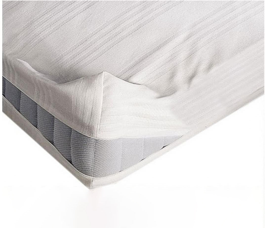 Cotton Mattress Cover with Zipper - Hospital