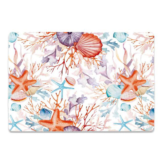 Set 4 Tovagliette Americane Plastificate - Coral Liberty