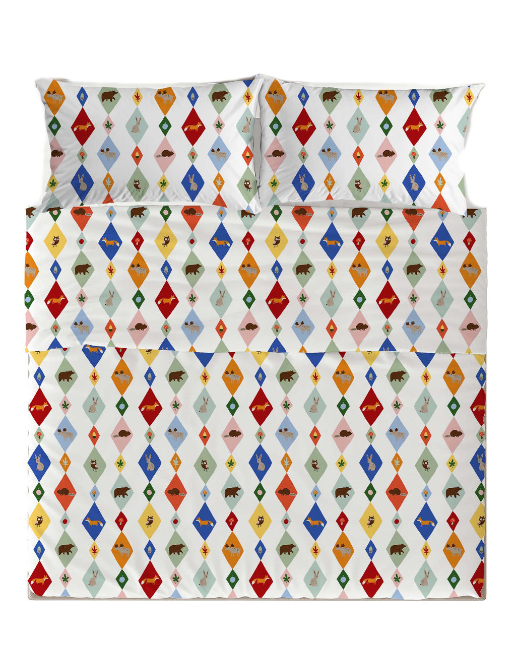 Completo Lenzuola effetto Copriletto TESSITURA TOSCANA - Boscolandia