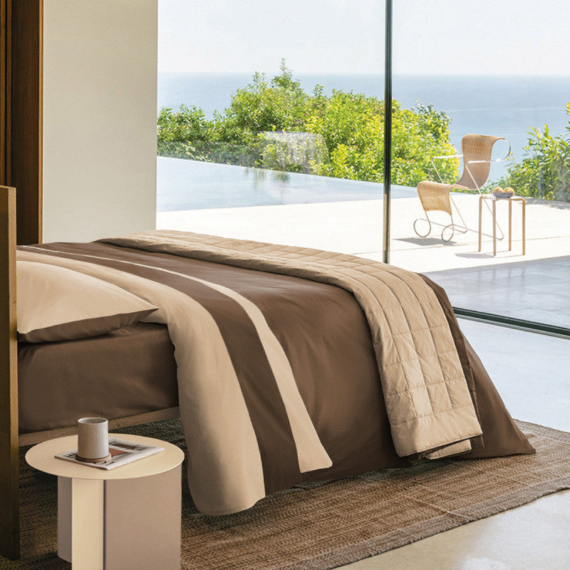 FAZZINI Percale Sheet Set - Dialogue