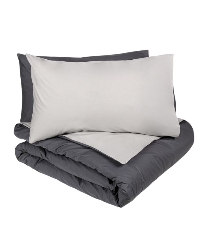 FAZZINI Percale Duvet Cover Set - Dialogue