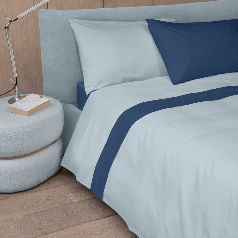 FAZZINI Percale Sheet Set - Dialogue