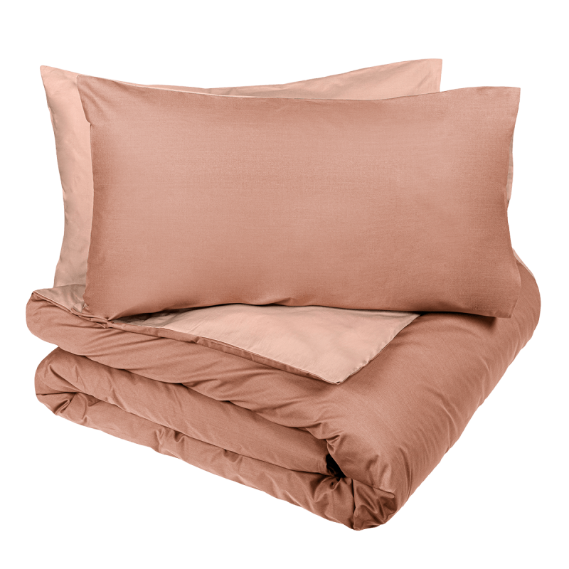 FAZZINI Percale Duvet Cover Set - Dialogue