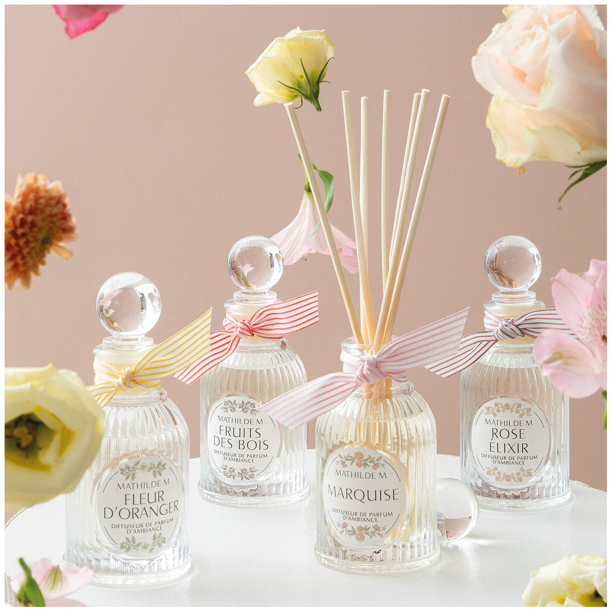 Diffusore di Profumo per Ambiente 90 ml MATHILDE M.- Rose Elixir